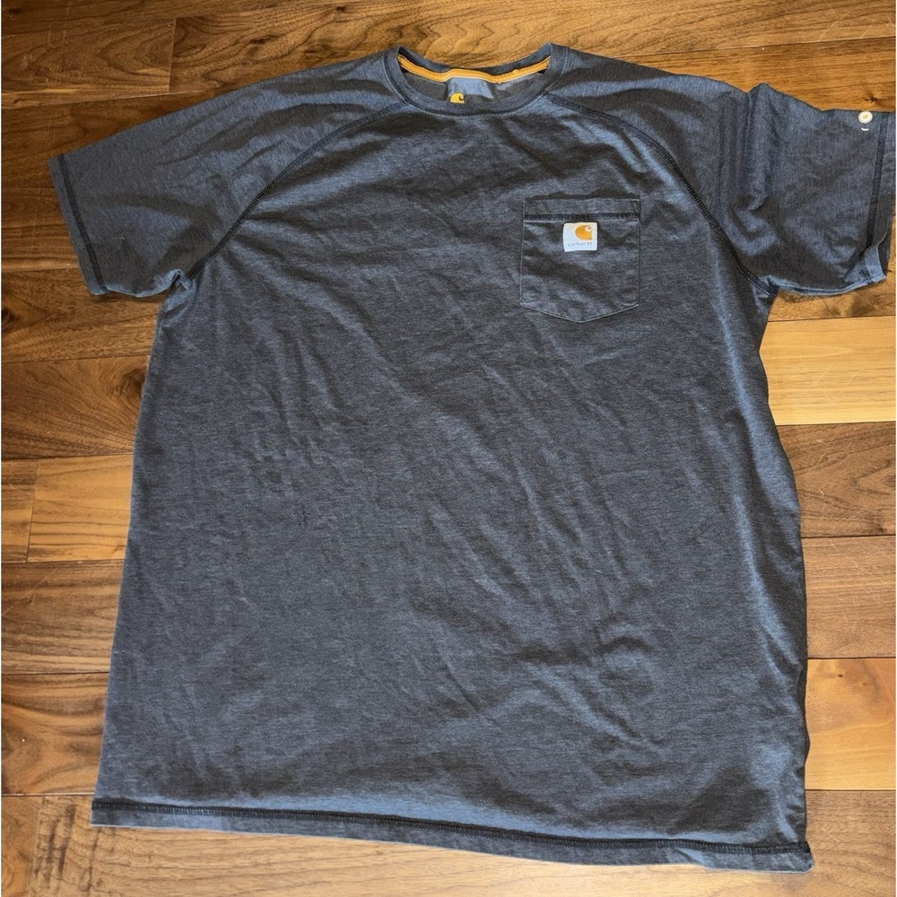 Carhartt Force Men's Short Sleeve Pocket T-shirt Relaxed Fit Size XL Tall